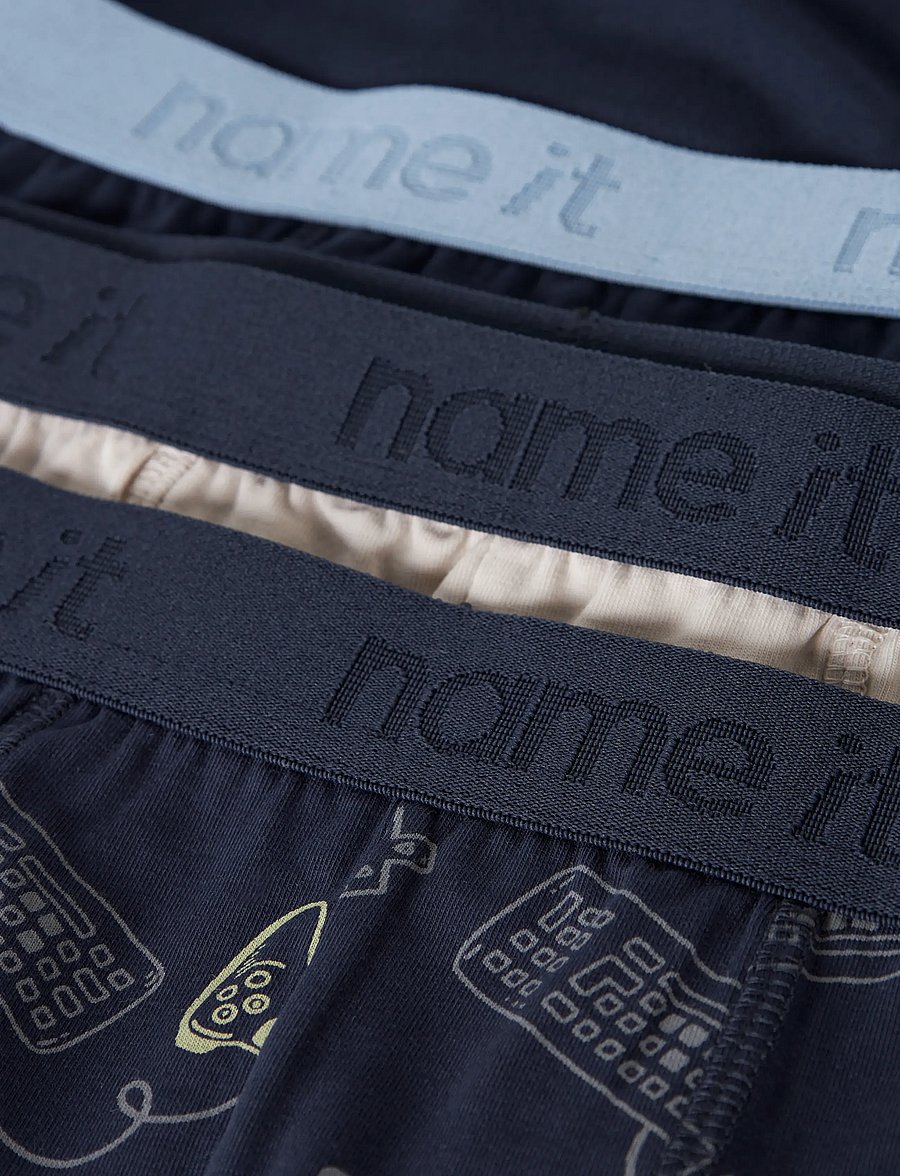 name it - NKMBOXER 3P NAVY GAMER NOOS - undertøjssæt - navy blazer - 4