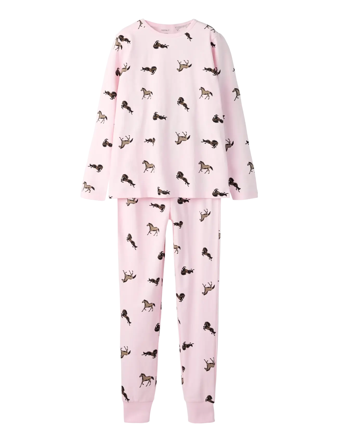 NAME IT Nkfnightset Ballerina Horse Noos Pink - 122-128 - Kinder