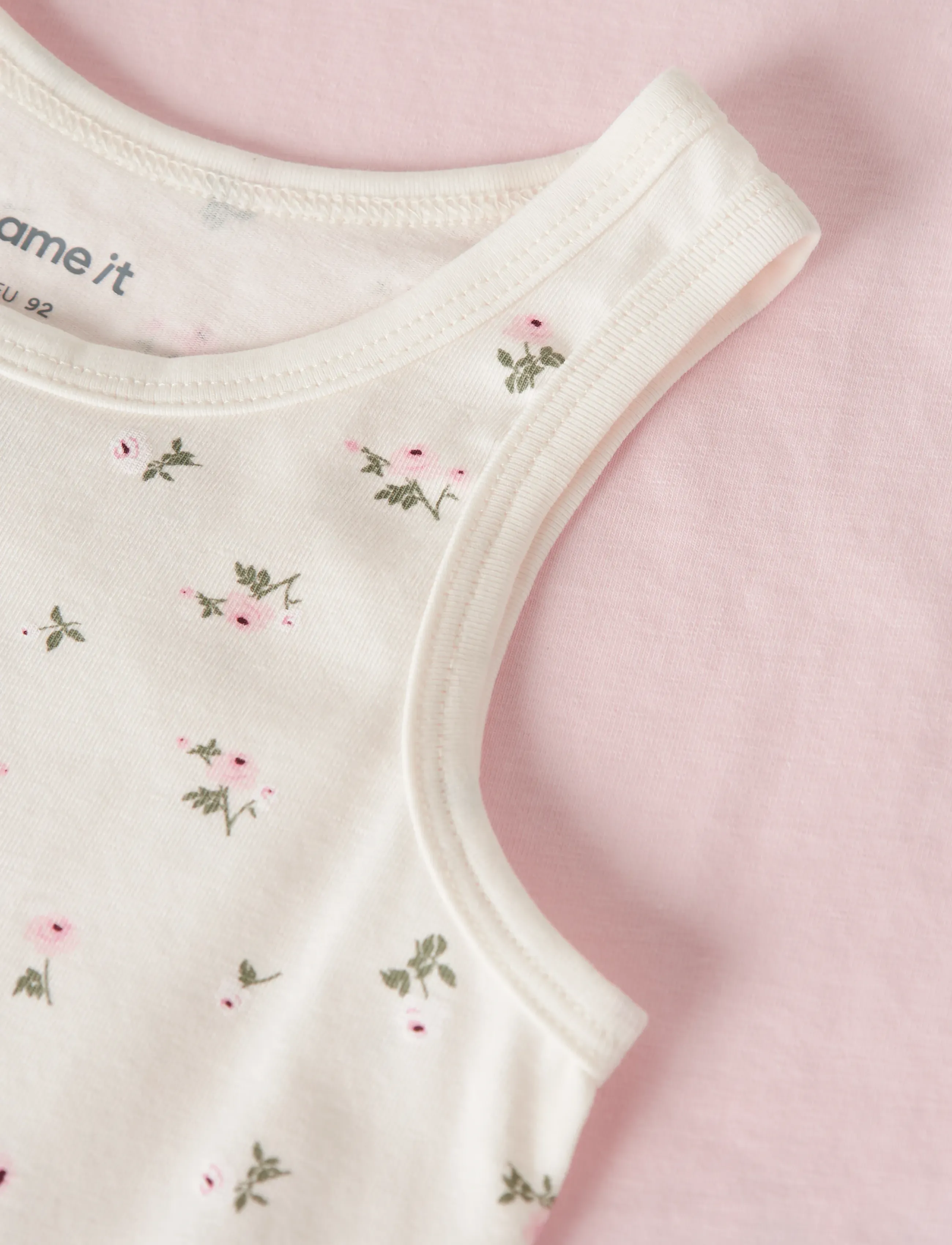 name it - NMFTANK TOP 2P JET STREAM FLOWER NOOS - Ærmeløse - jet stream - 4