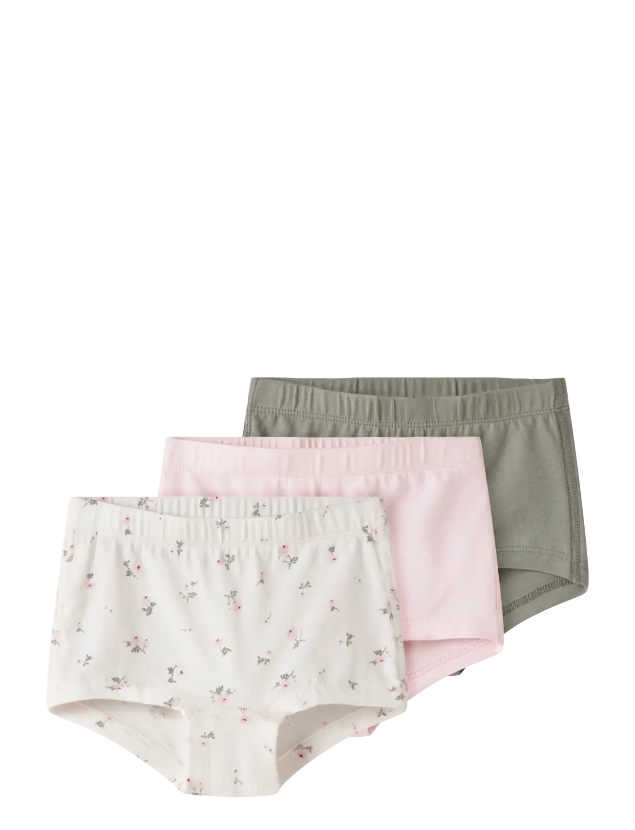 NAME IT Nmftights 3P Jet Stream Flower Noos Pink - 86 - Kinder