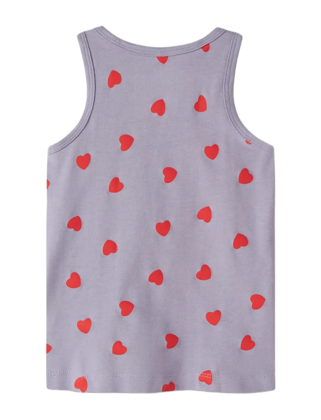 name it - NMFTANK TOP 2P LAVENDER HEARTS NOOS - t-shirts - lavender gray - 2