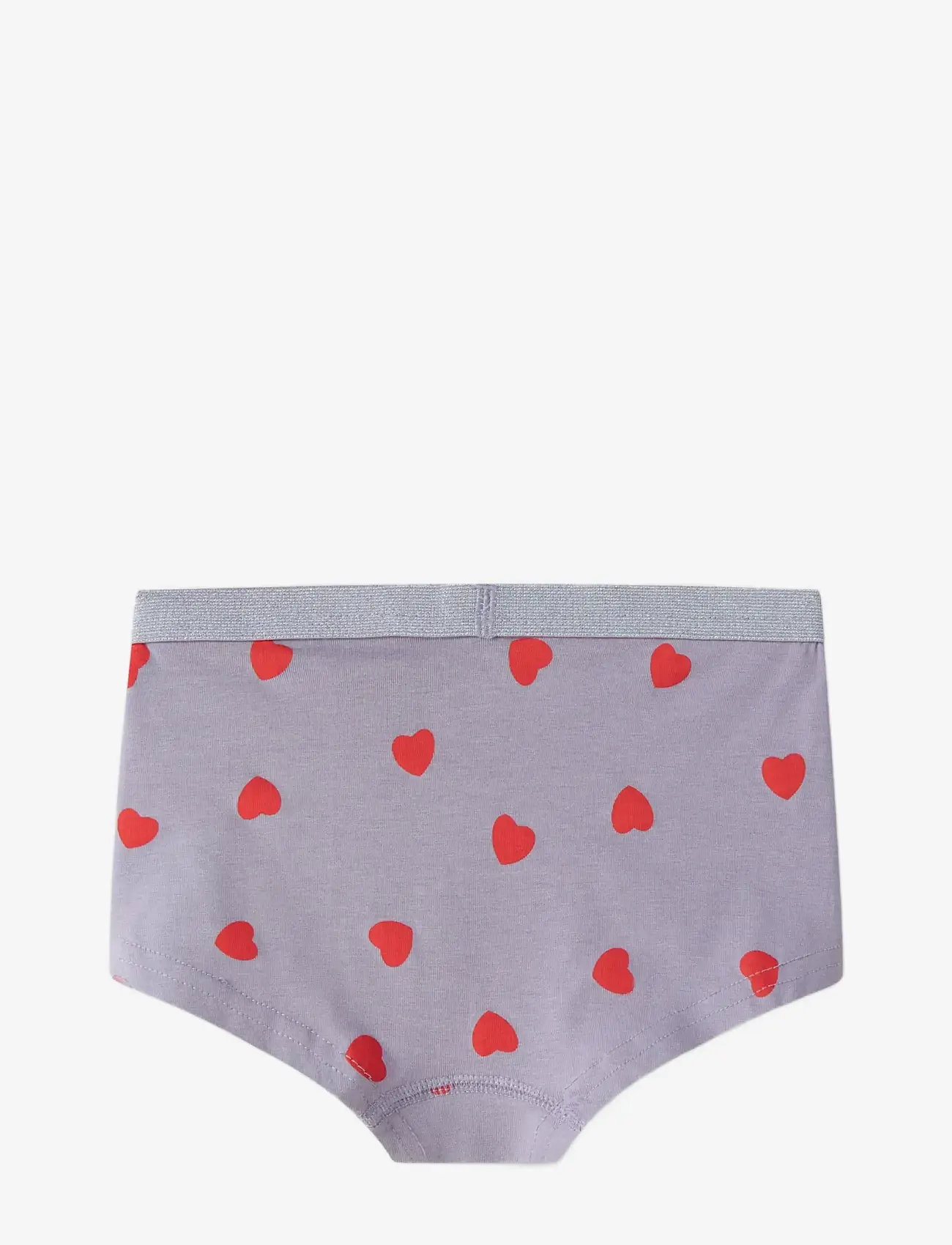 name it - NKFHIPSTER 3P LAVENDER HEARTS NOOS - unterhosen - lavender gray - 2