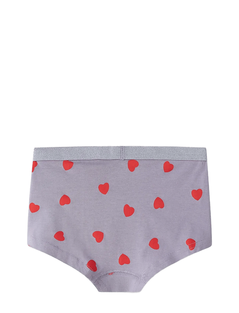 name it - NKFHIPSTER 3P LAVENDER HEARTS NOOS - unterhosen - lavender gray - 2