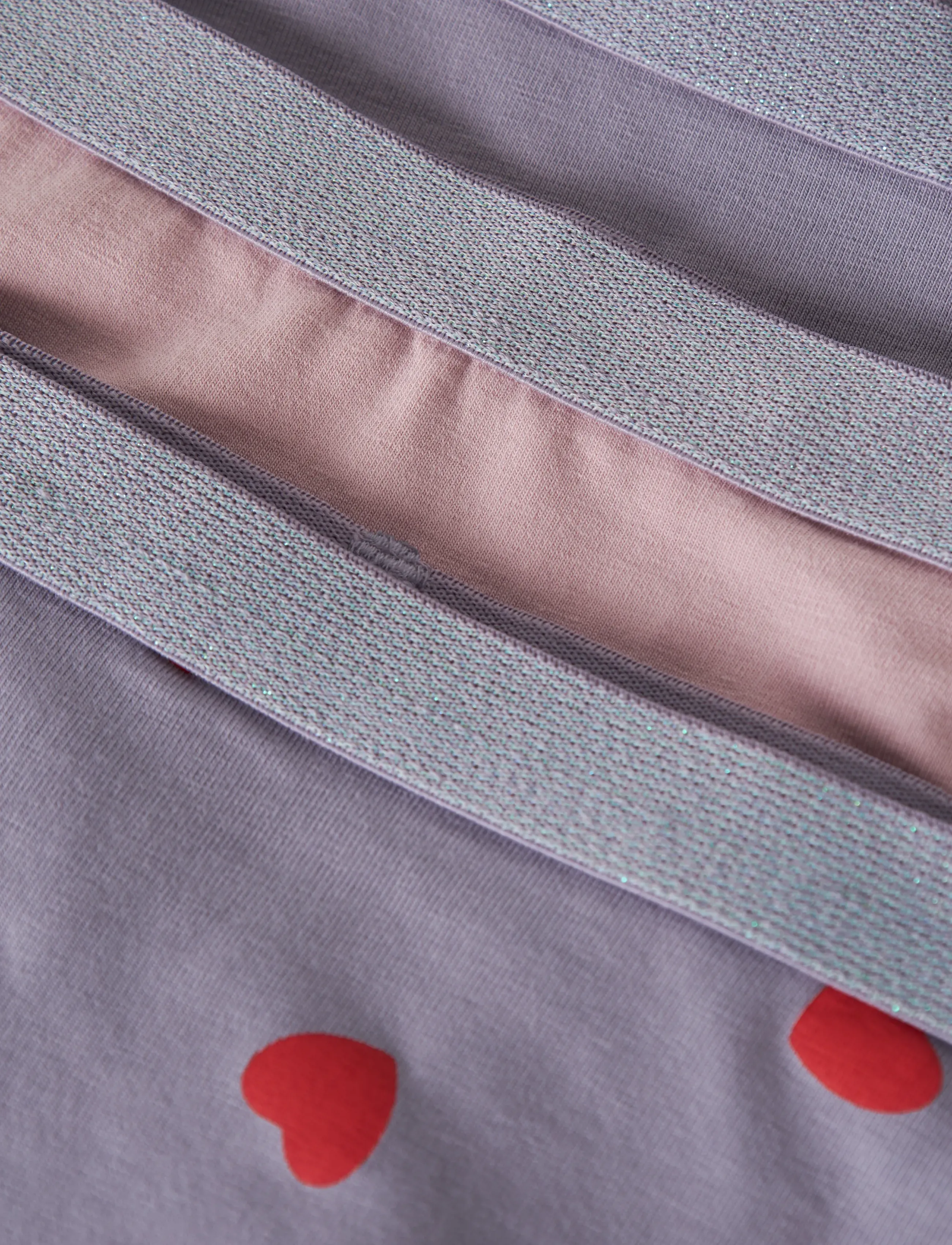 name it - NKFHIPSTER 3P LAVENDER HEARTS NOOS - unterhosen - lavender gray - 4