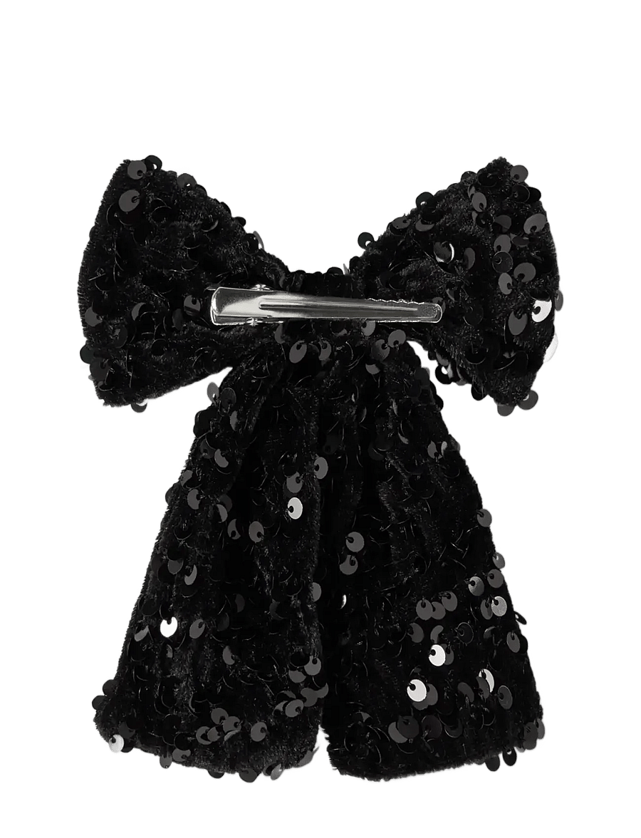 name it - NKFRUNICA HAIRBOW - juukseklambrid - black - 2