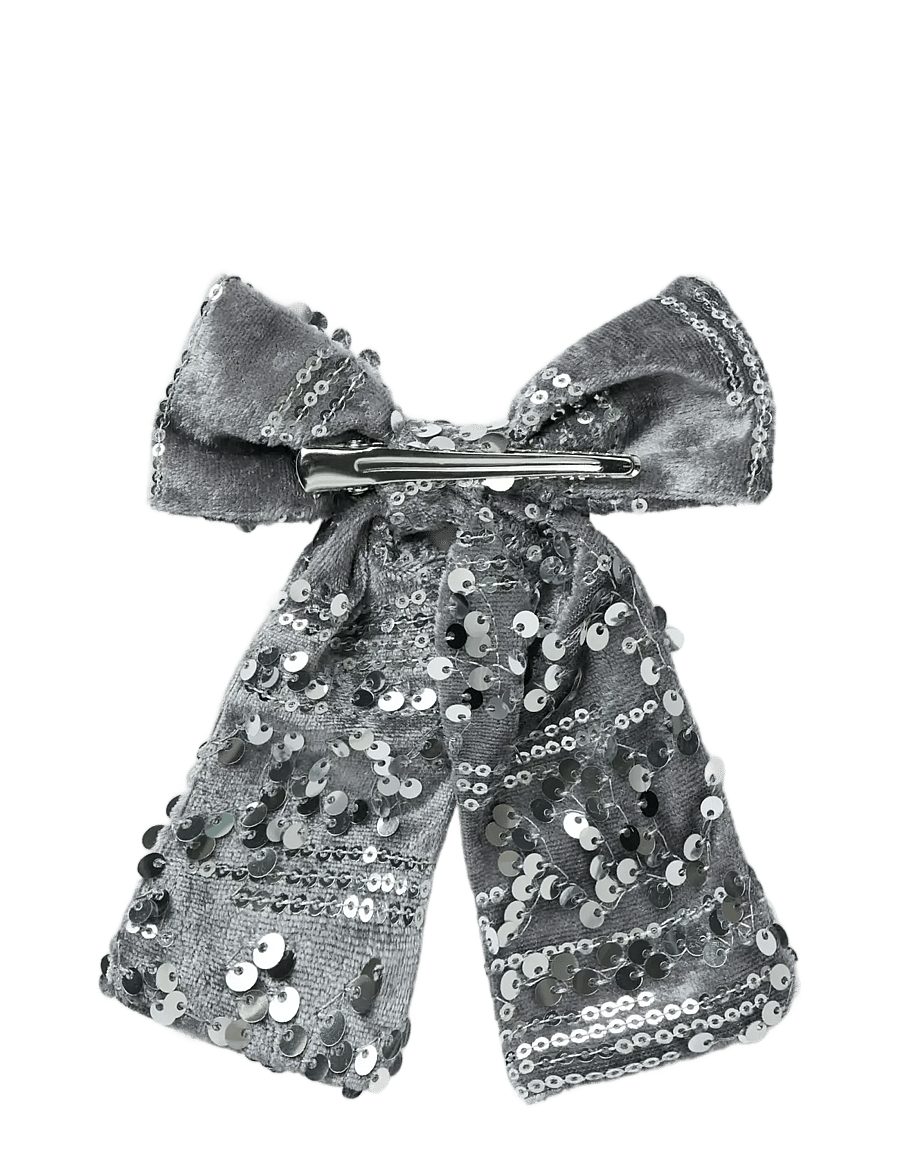 name it - NKFRUNICA HAIRBOW - juukseklambrid - lava smoke - 2