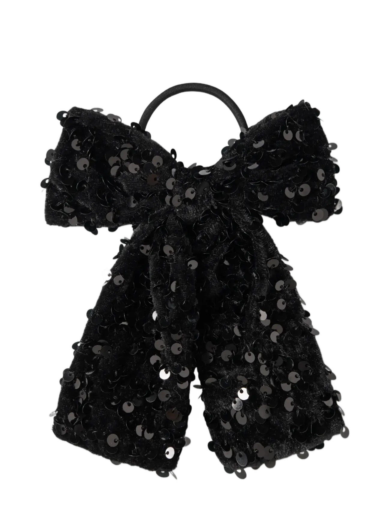 name it - NKFRUNICA BOW HAIRELASTIC - hårsnoddar och hårband - black - 1