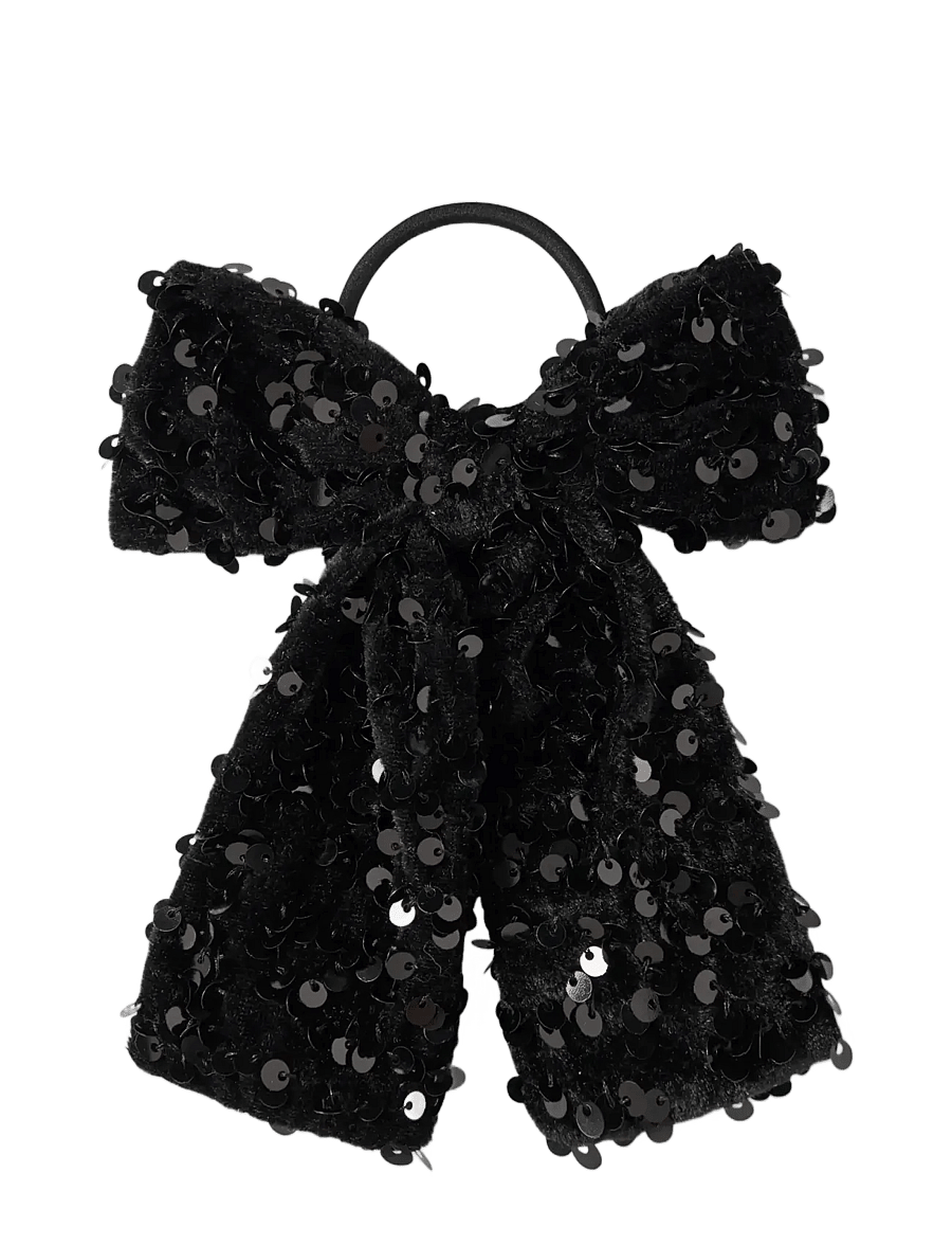 name it - NKFRUNICA BOW HAIRELASTIC - juuksepaelad ja -klambrid - black - 1