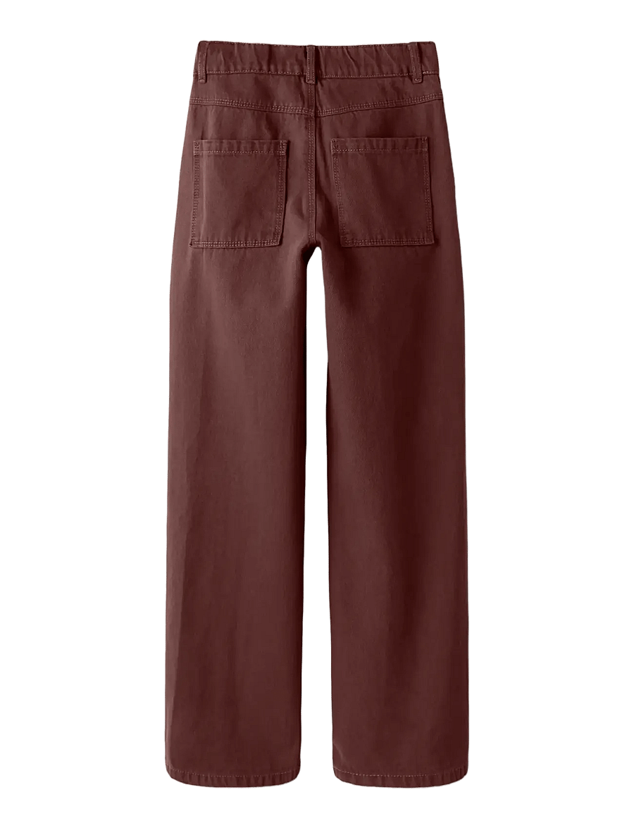 name it - NKFROSE WIDE OVERDYED JEANS 4042-ZA K - szerokie dżinsy - andorra - 2