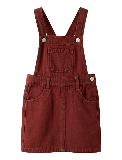 name it NMFMIRA OVERDYED DNM SPENCER 4042-ZA K - Kleider - ANDORRA / burgundy