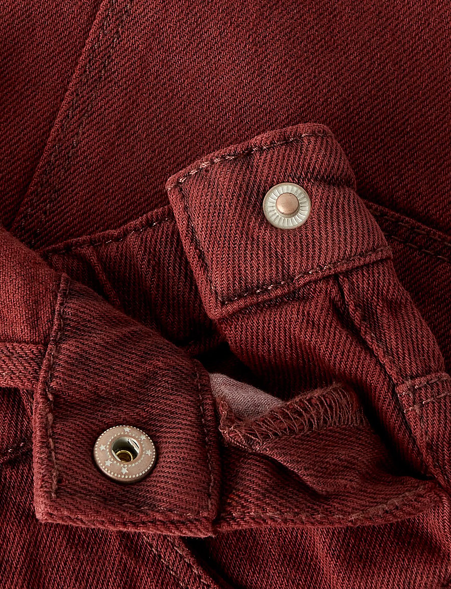 name it - NMFMIRA OVERDYED DNM SPENCER 4042-ZA K - robe salopette - andorra - 4