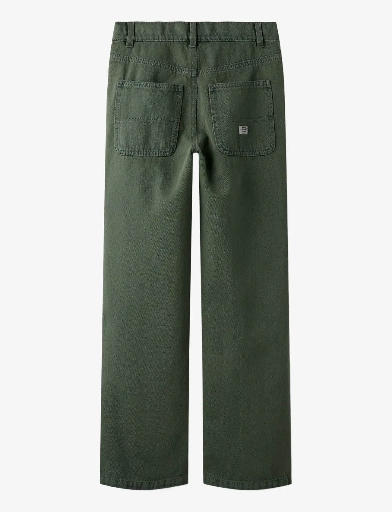 name it - NKMRYAN ST OVERDYED JEANS 4042-ZA K - deep forest - 2