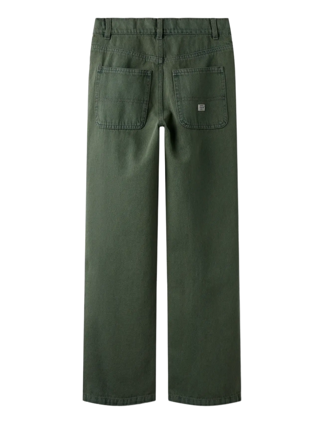 name it - NKMRYAN ST OVERDYED JEANS 4042-ZA K - deep forest - 2