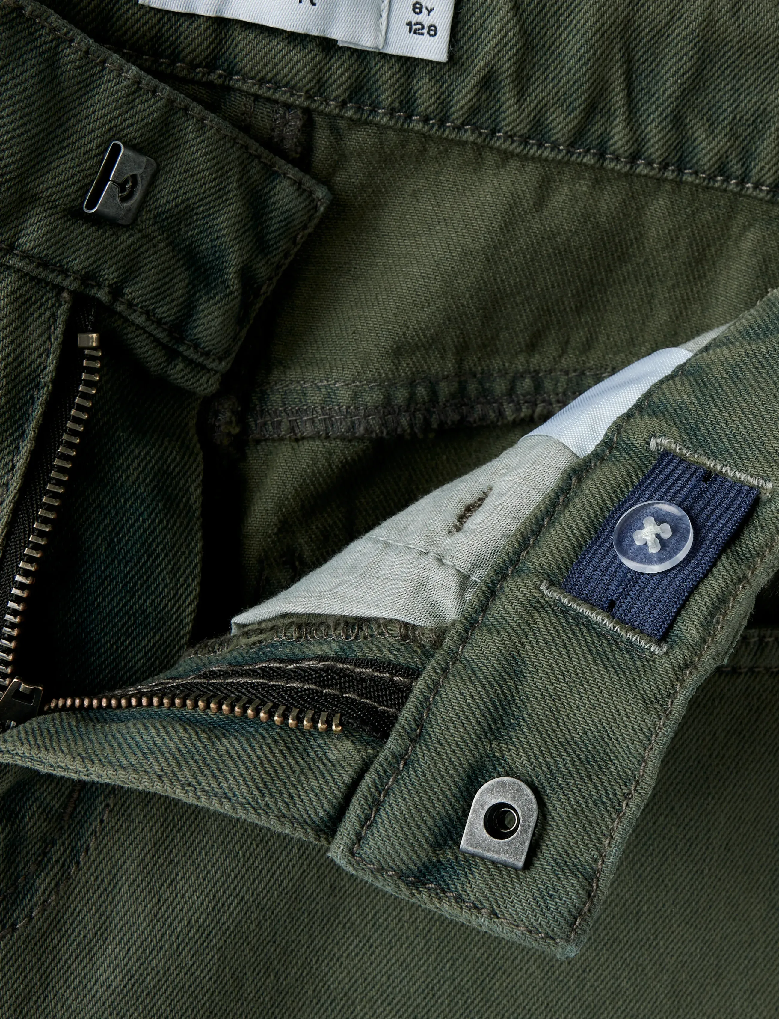 name it - NKMRYAN ST OVERDYED JEANS 4042-ZA K - deep forest - 3