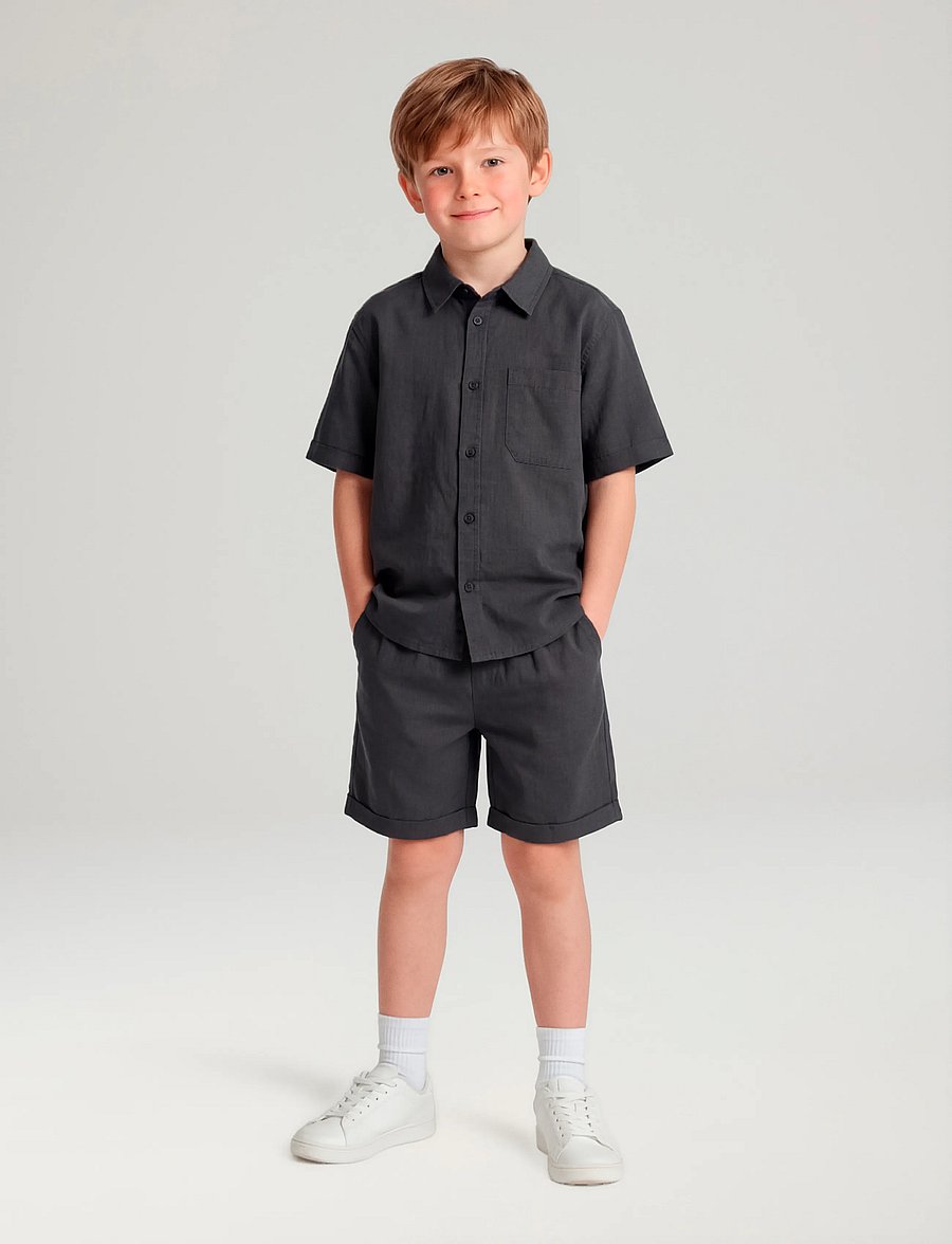 name it - NKMFILIP NREG SHORTS PB - casual shorts - salute - 3