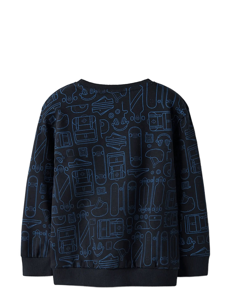 name it - NMMTINO LS NREG SWE BRU BOX PB - sweatshirts - salute - 2