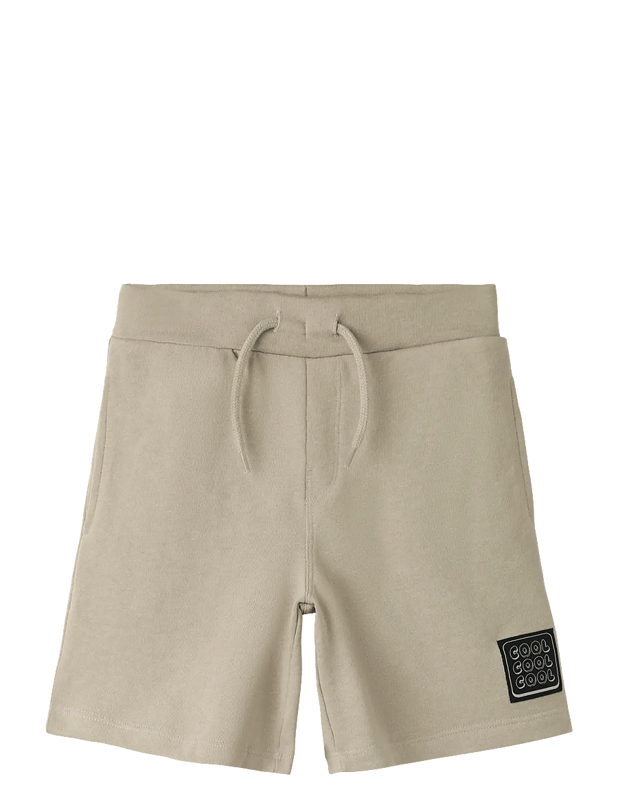 name it - NKMFRESNO NREG SWE SHORTS UNB PB - mjukisshorts - aluminium - 0