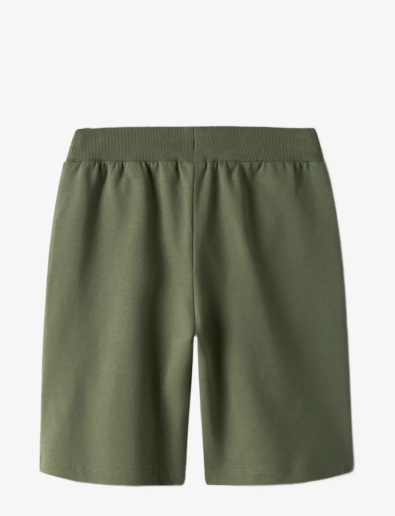 name it - NKMHANSA NREG SWE SHORTS UNB BOX  PB - lühikesed dressipüksid - olivine - 1
