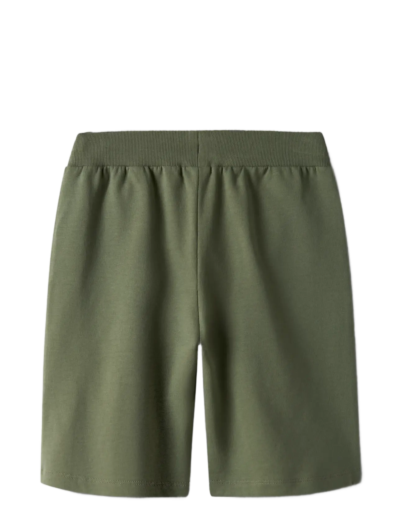 name it - NKMHANSA NREG SWE SHORTS UNB BOX PB - sweatshorts - olivine - 1