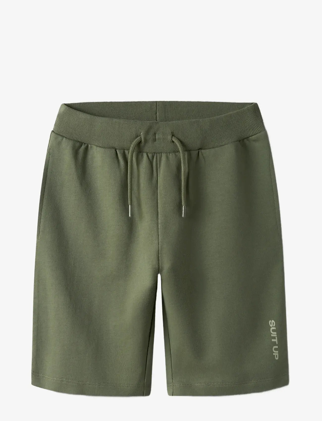 name it - NKMHANSA NREG SWE SHORTS UNB BOX  PB - lühikesed dressipüksid - olivine - 2