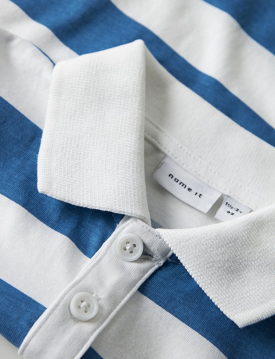 name it - NMMBENNI LS NREG POLO PB - långärmade pikéer - star sapphire - 3