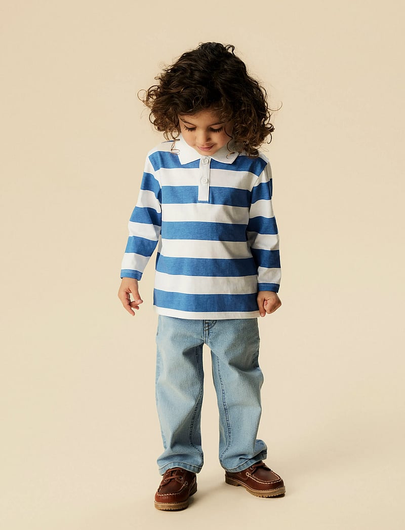 name it - NMMBENNI LS NREG POLO PB - long-sleeved polos - star sapphire - 4