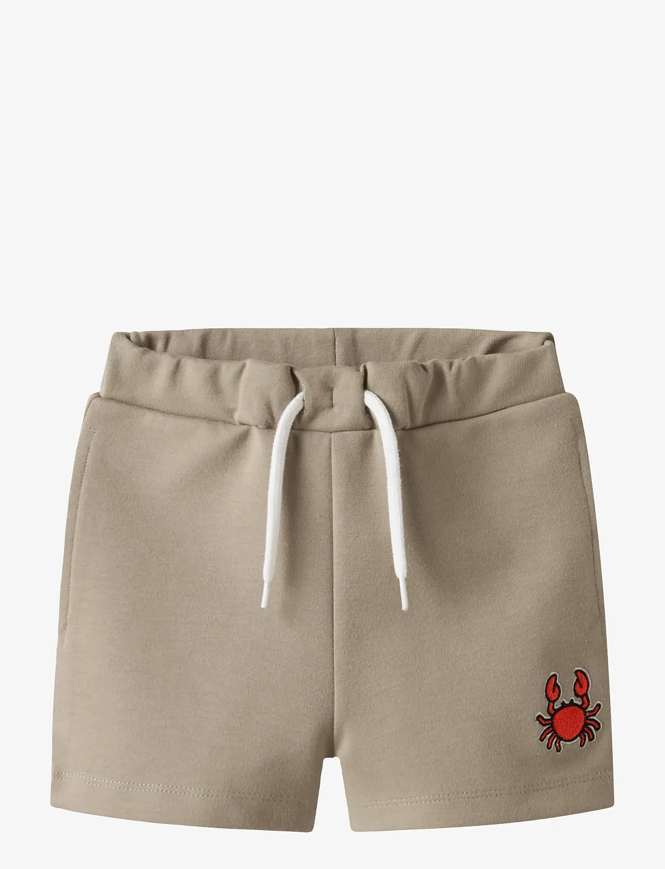 name it - NMMFRESNO NREG SWE SHORTS UNB BOX PB - lühikesed dressipüksid - aluminium - 0