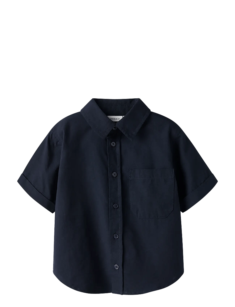 name it - NMMFILIP SS NREG SHIRT PB - lühikeste varrukatega särgid - salute - 0