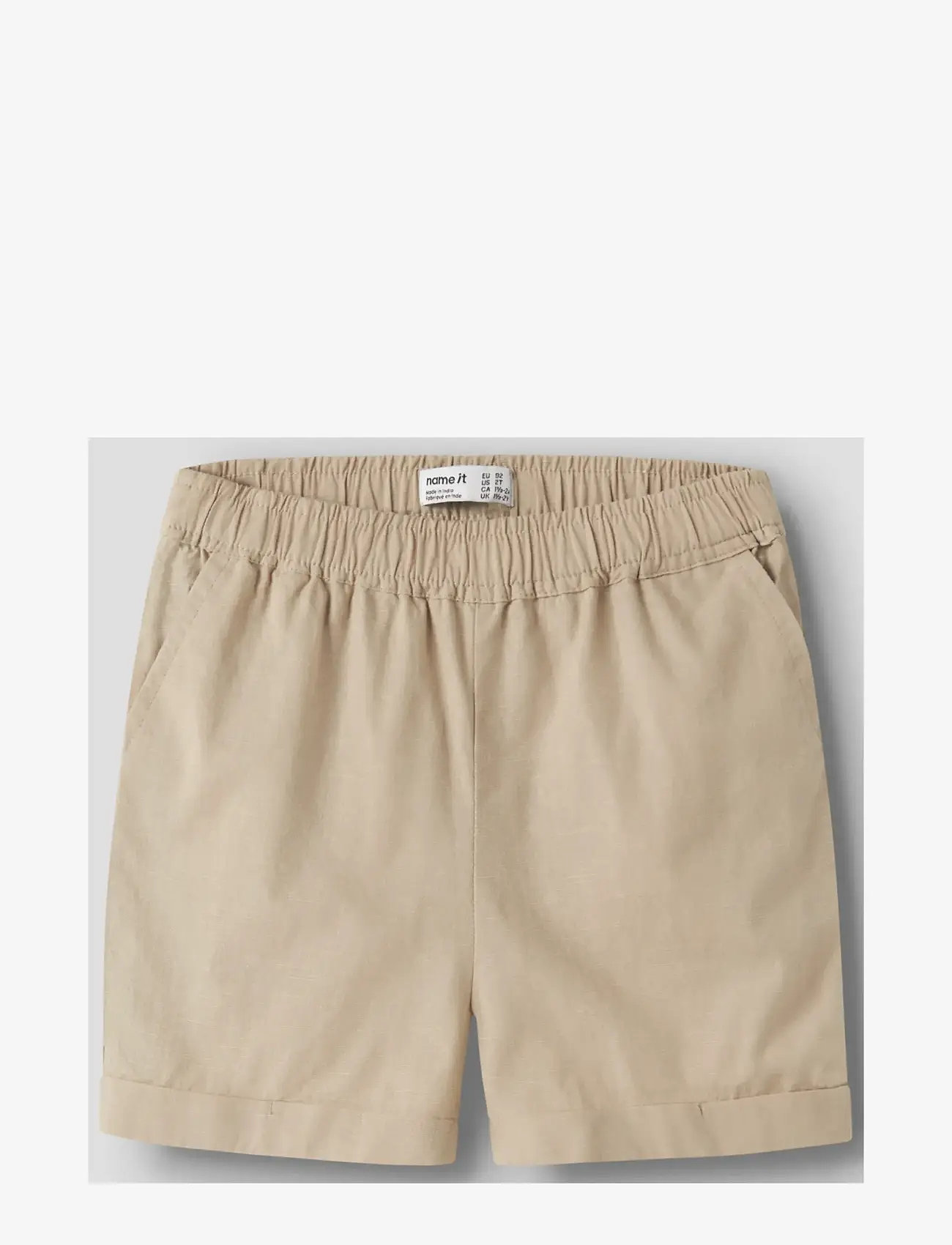 name it - NMMFILIP SS NREG SHORTS PB - casual shorts - aluminium - 2
