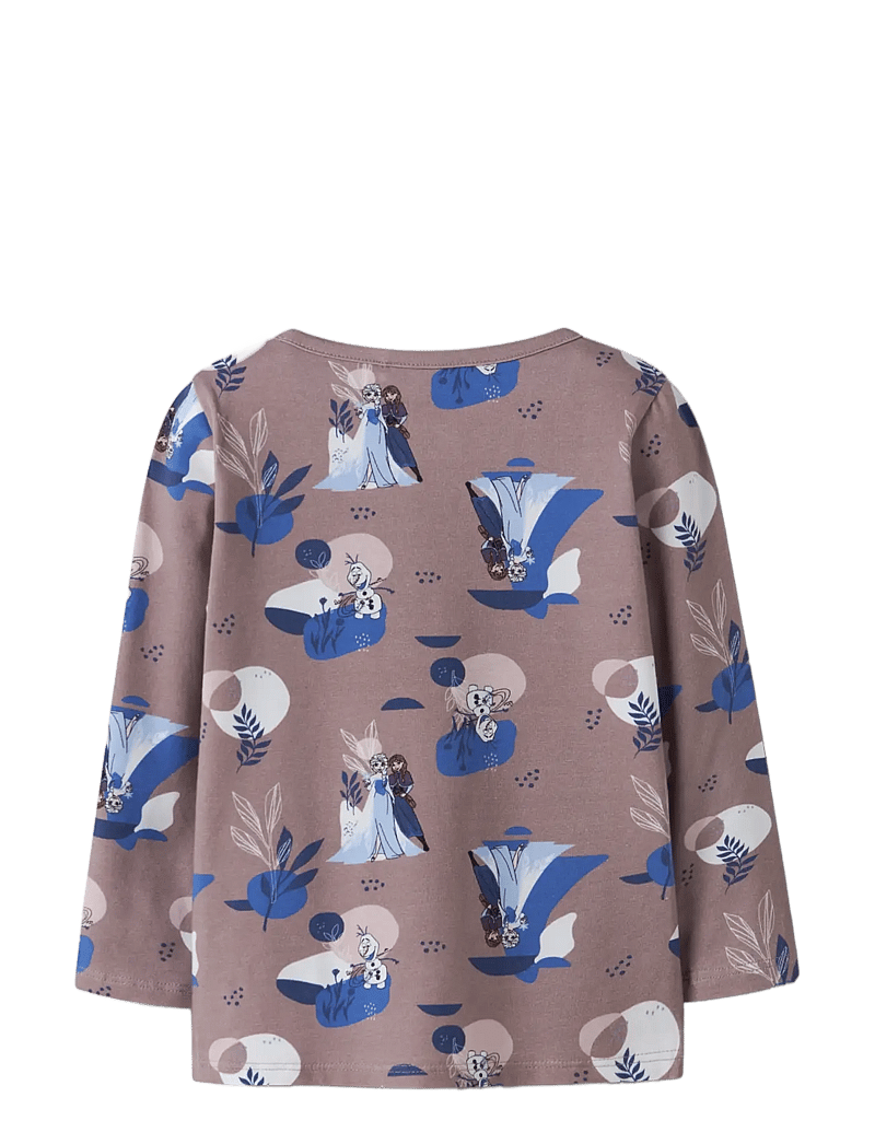 name it - NMFAPINA FROZEN LS TOP WDI - langærmede t-shirts - toadstool - 1