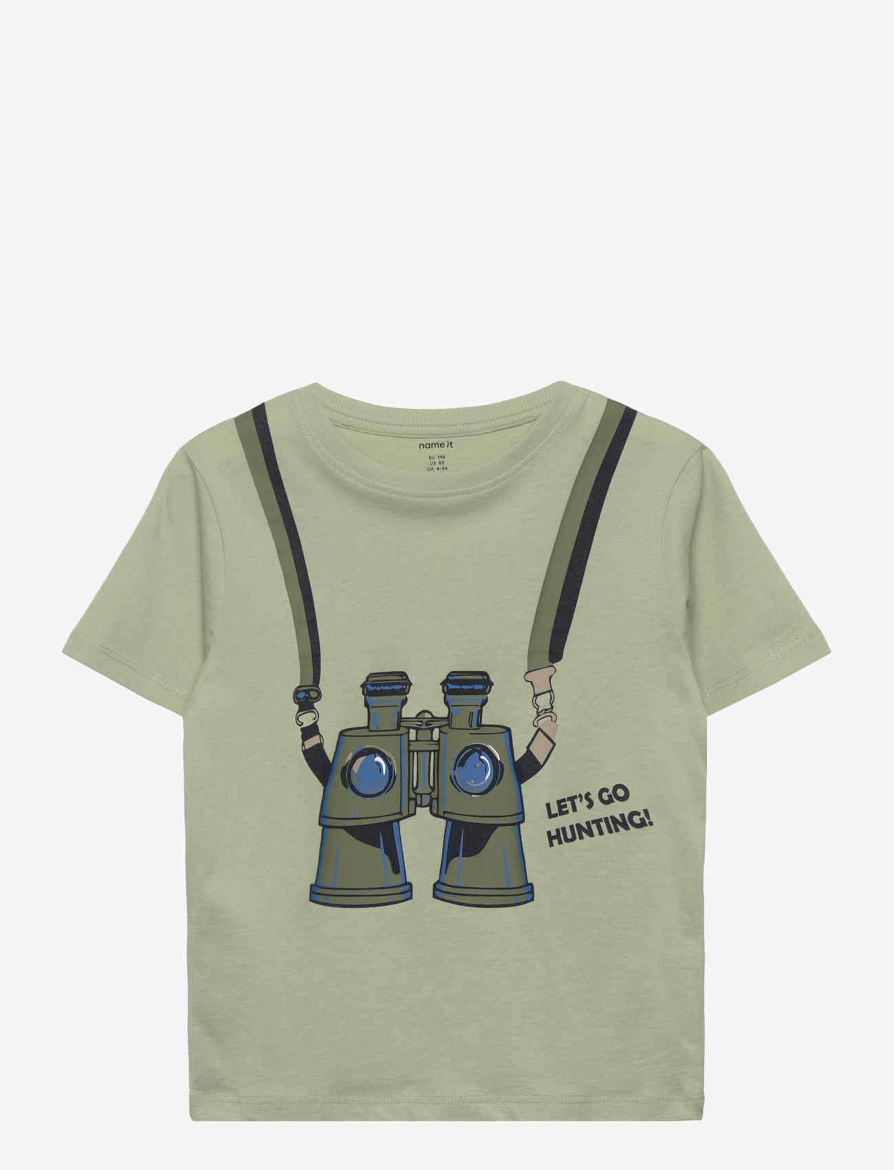 name it - NMMHENNI SS NREG TOP BOX  PB - kortærmede t-shirts - swamp - 0