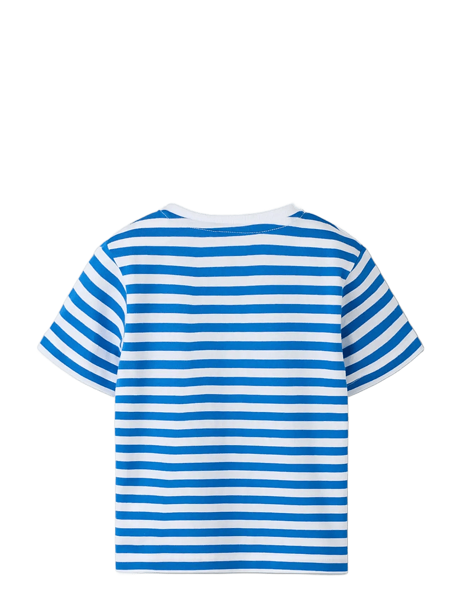 name it - NMMJESPER SS NREG TOP BOX PB - kortärmade t-shirts - nautical blue - 1