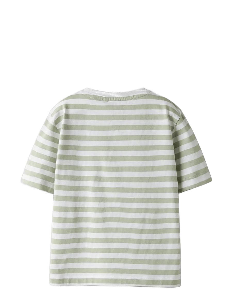name it - NMMJESPER SS NREG TOP BOX PB - kortærmede t-shirts - swamp - 1