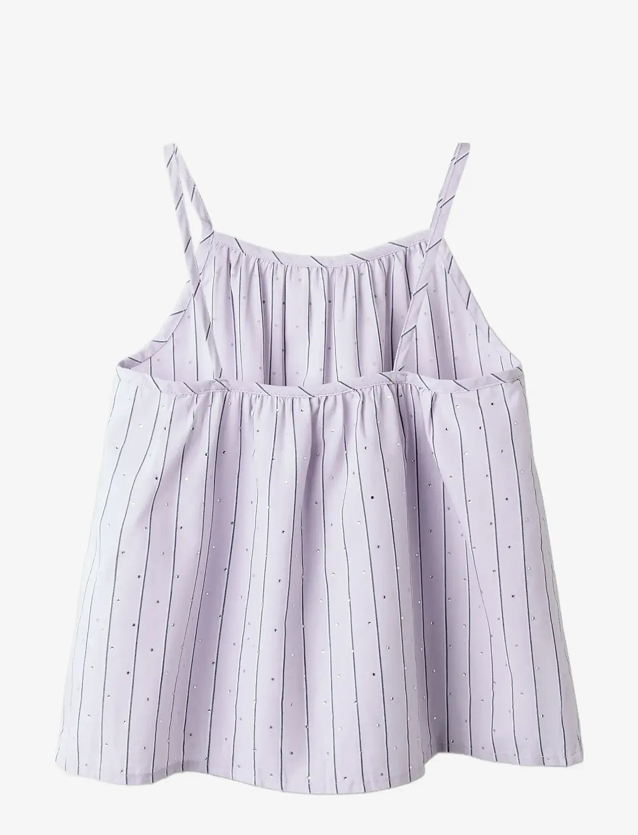 name it - NKFJIANNA STRAP TOP - laveste priser - misty lilac - 1