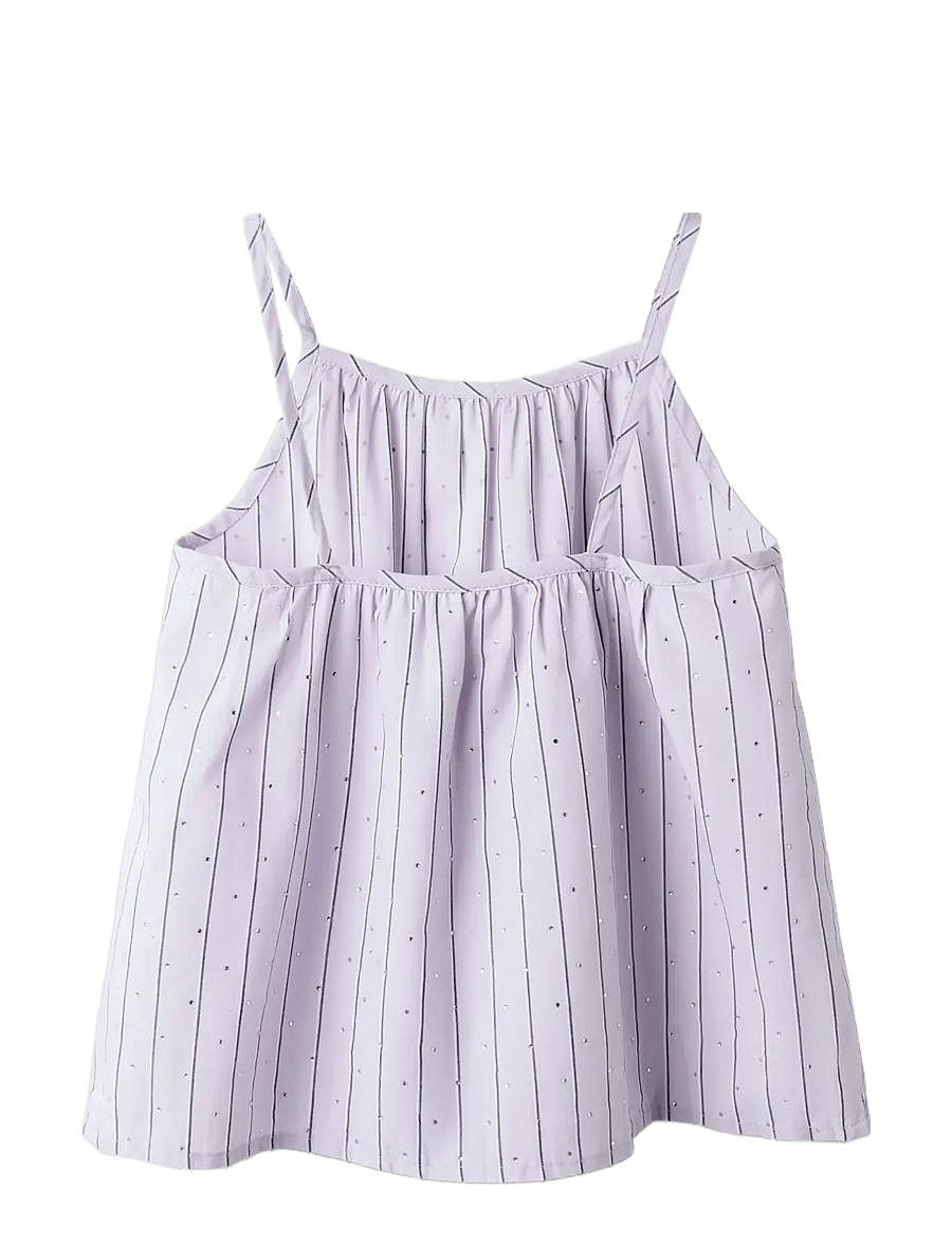name it - NKFJIANNA STRAP TOP - blusen & tuniken - misty lilac - 1