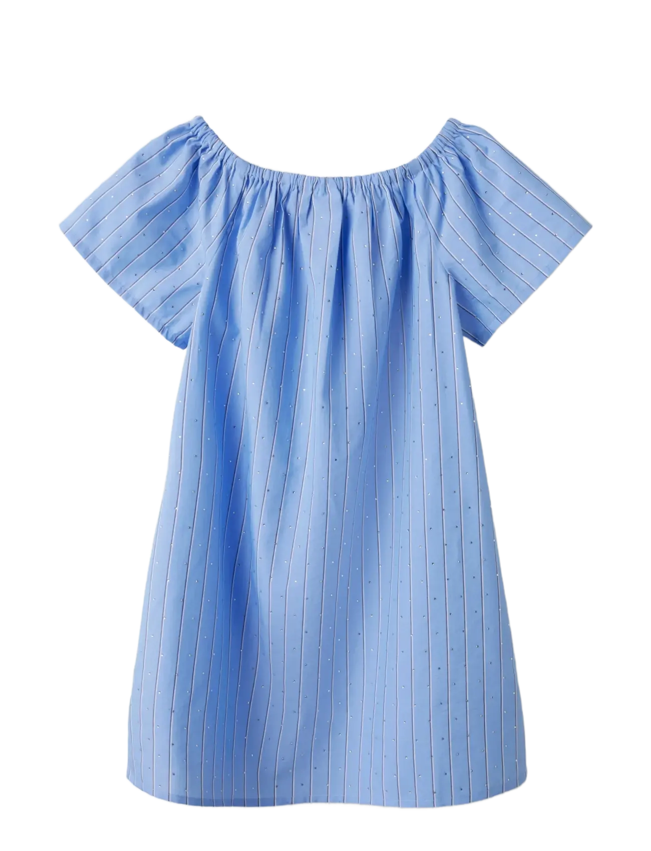 name it - NKFJIANNA DRESS - kurzärmelige freizeitkleider - serenity - 1