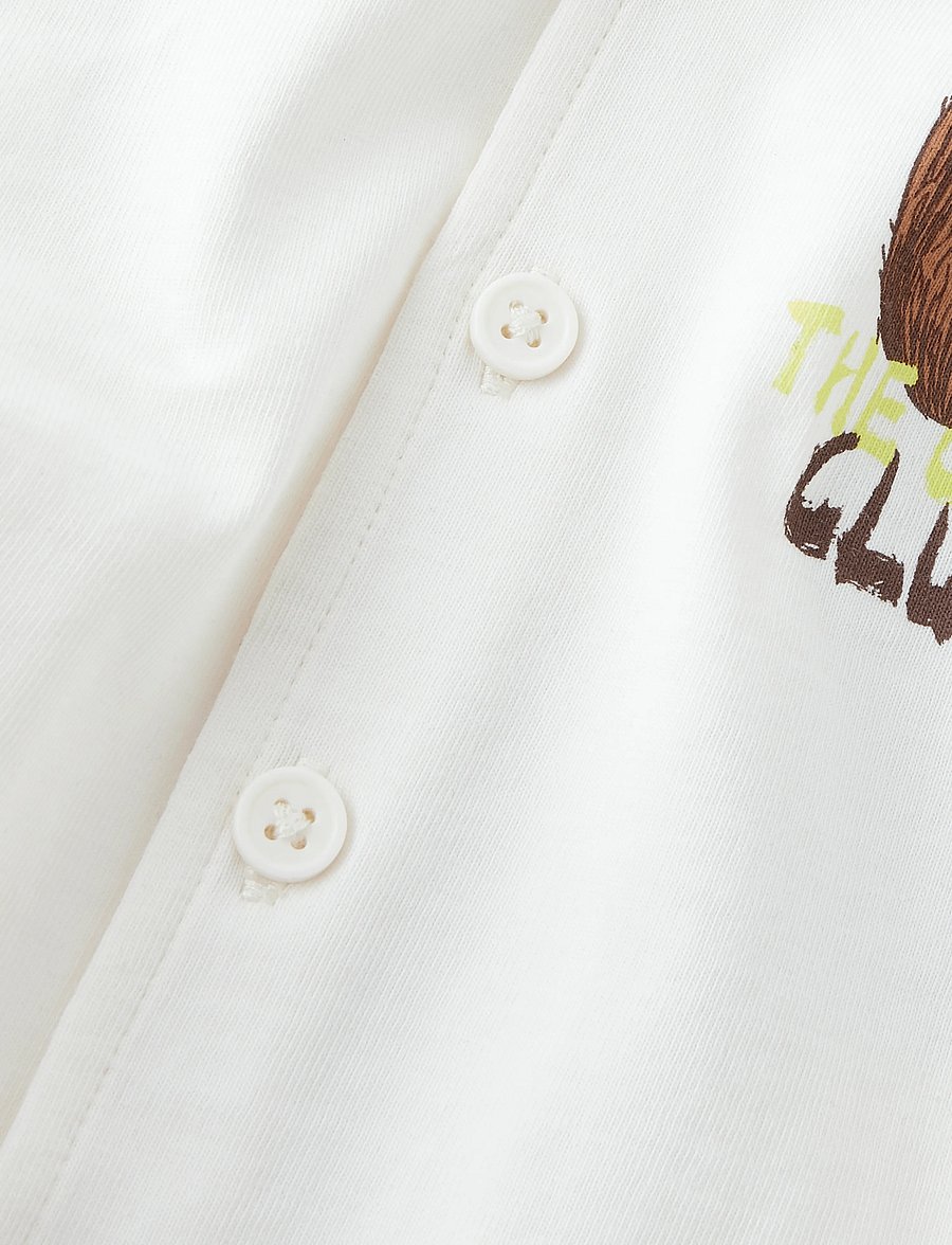 name it - NMMHISHER NREG SS SHIRT - cloud dancer - 3