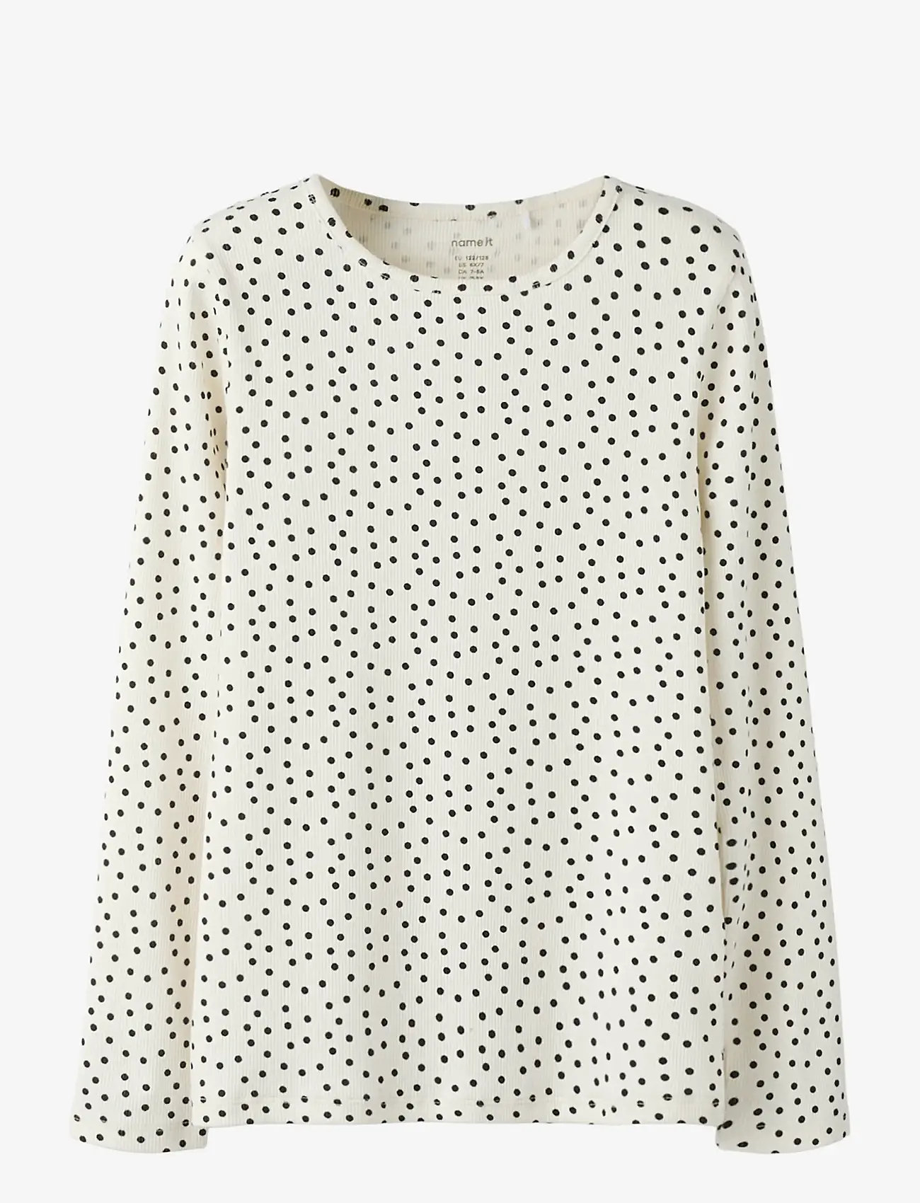 name it - NKFTENNA LS SLIM TOP PB - langärmelig - gardenia - 1