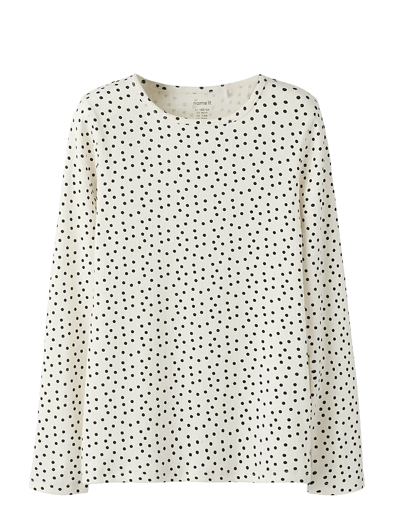 name it - NKFTENNA LS SLIM TOP PB - langärmelig - gardenia - 1