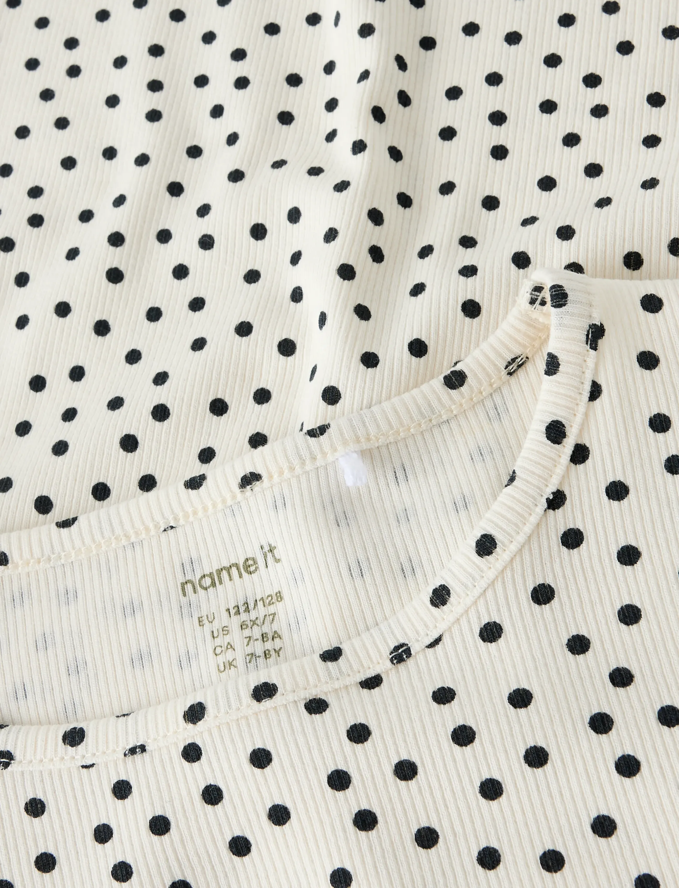 name it - NKFTENNA LS SLIM TOP PB - langärmelige - gardenia - 3