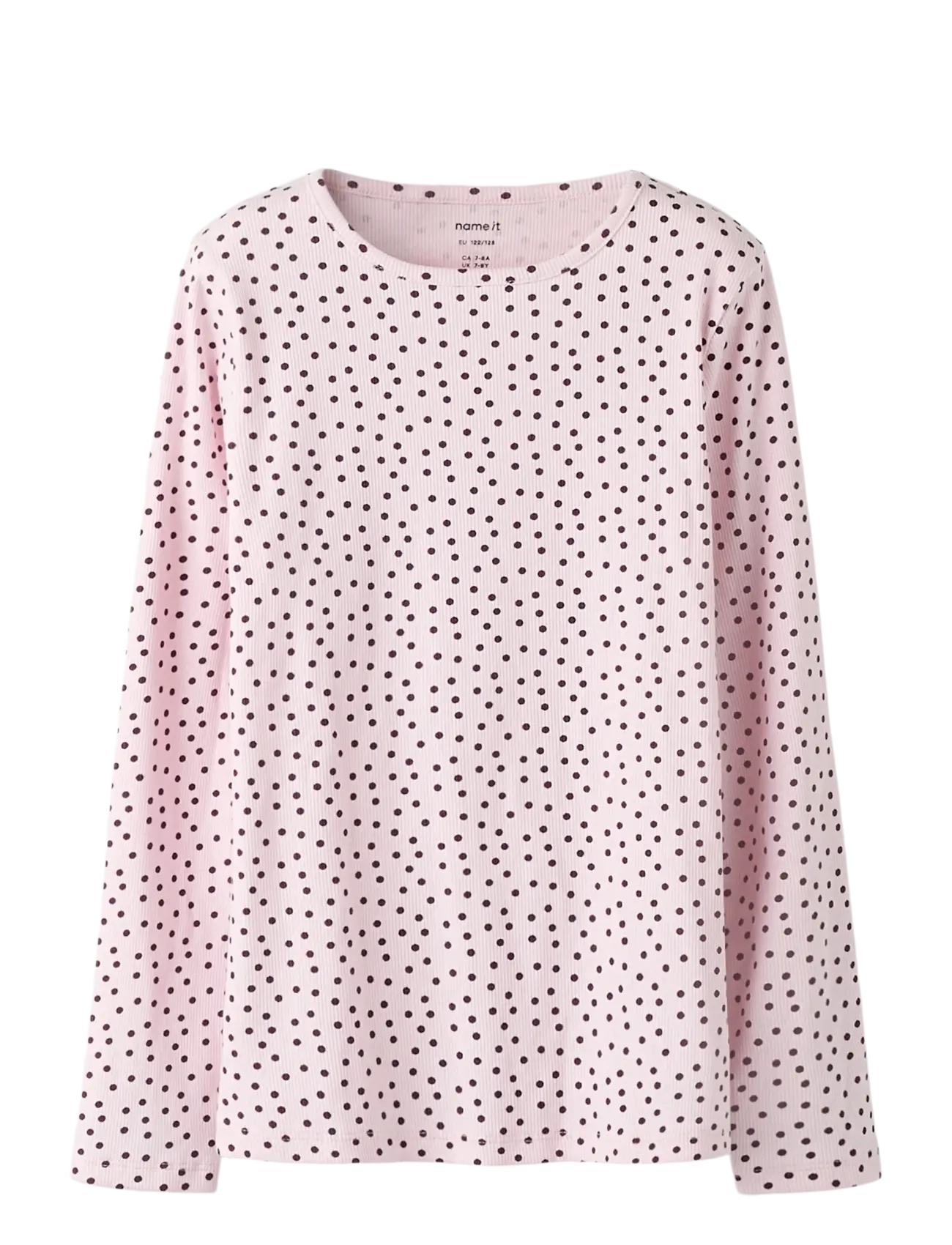 name it NKFTENNA LS SLIM TOP PB - Overdele - TENDER TOUCH / pink/rose