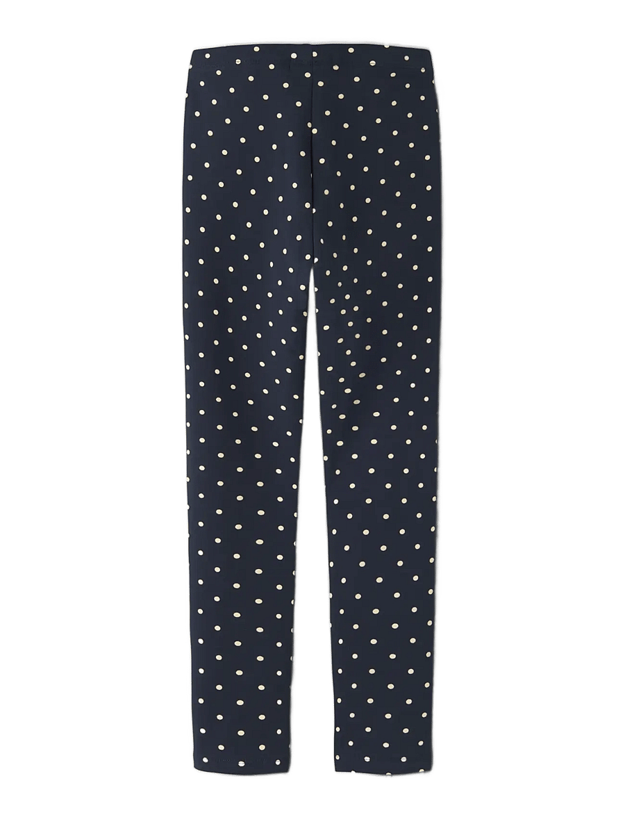 name it - NKFDAVINA AOP SWE LEGGING BRU NOOS - leggings - dark sapphire - 1