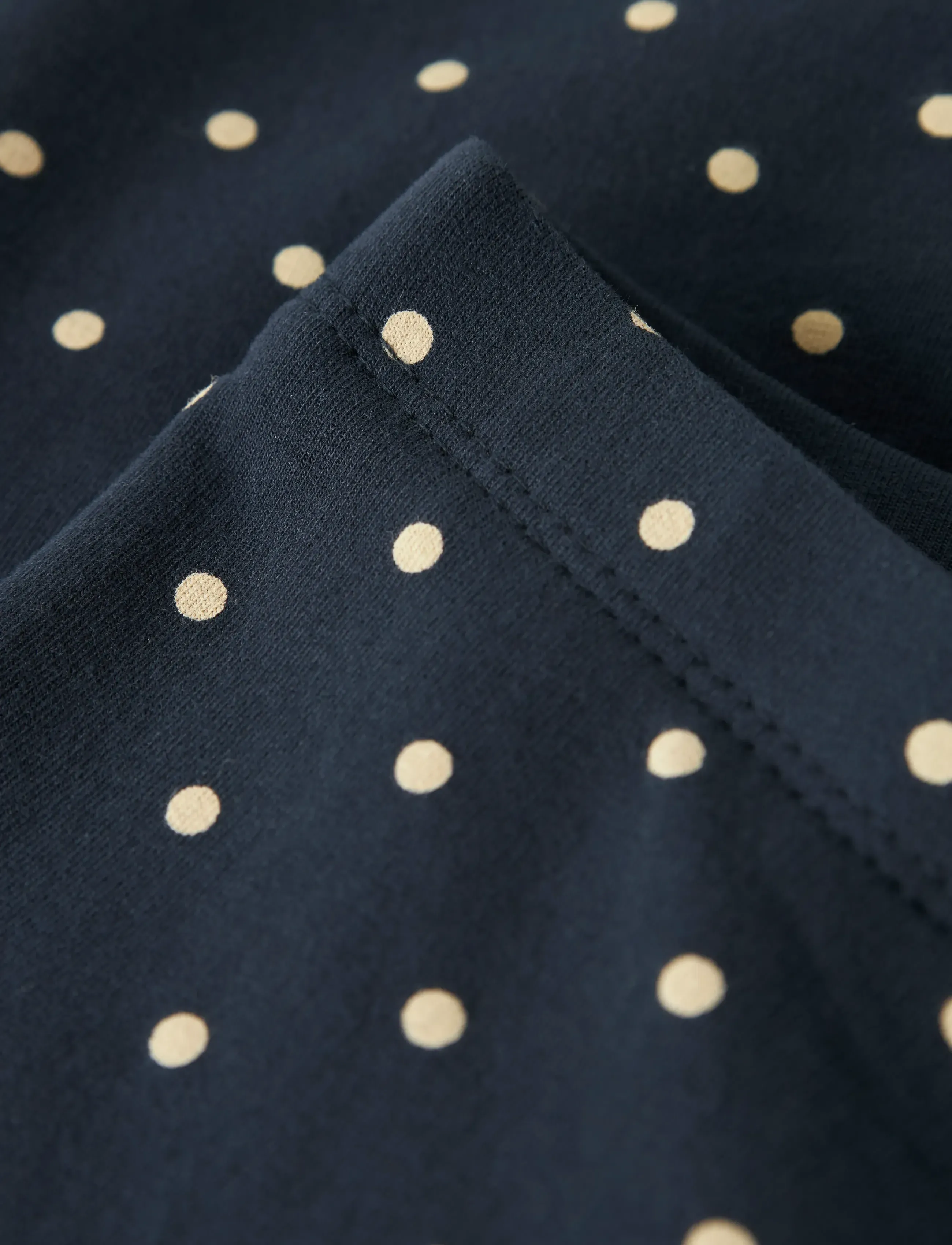 name it - NKFDAVINA AOP SWE LEGGING BRU NOOS - leggings - dark sapphire - 2