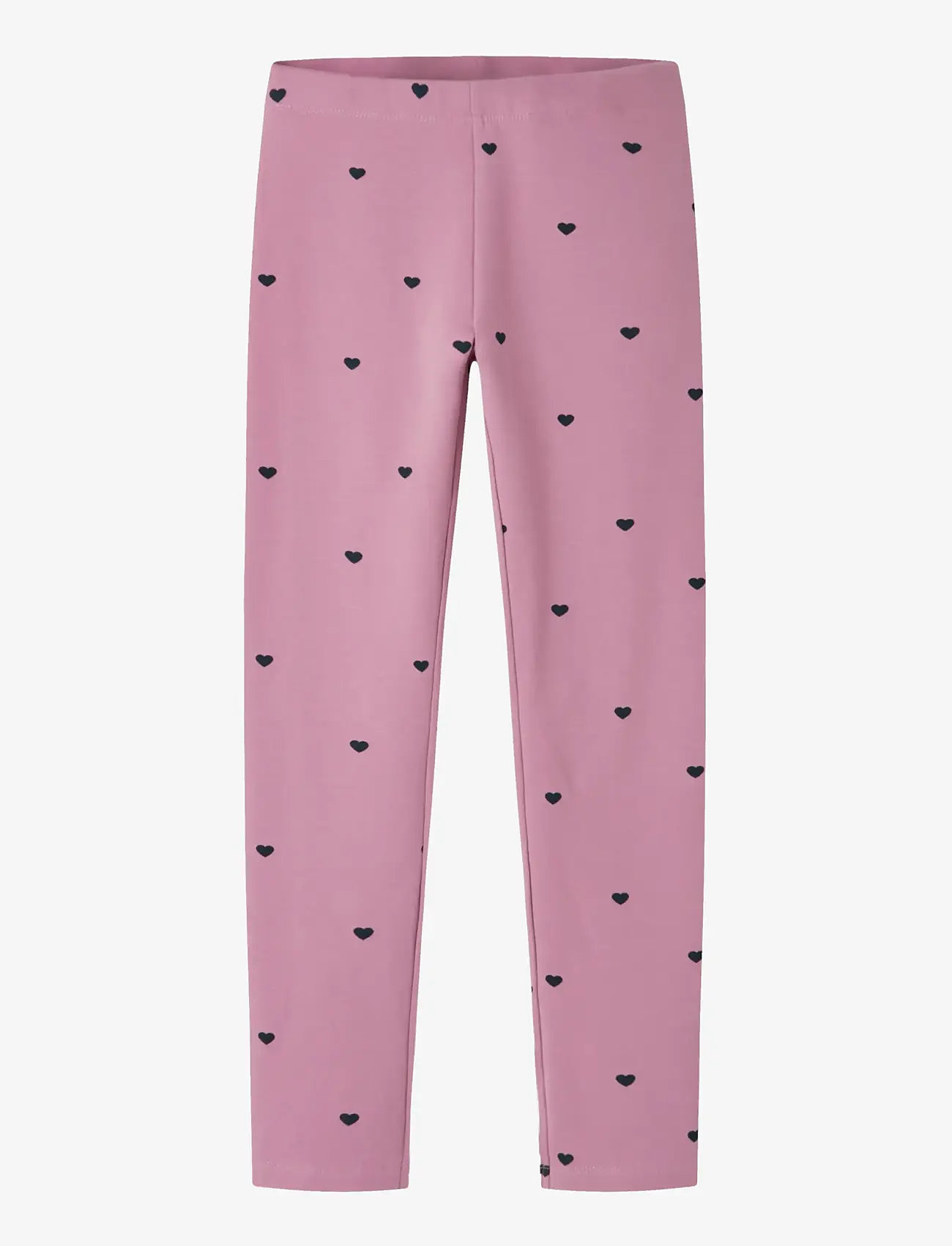 name it - NKFDAVINA AOP SWE LEGGING BRU NOOS - leggings - mauve orchid - 1