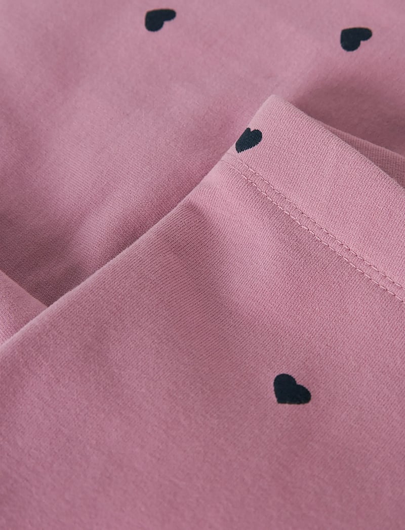 name it - NKFDAVINA AOP SWE LEGGING BRU NOOS - leggings - mauve orchid - 3