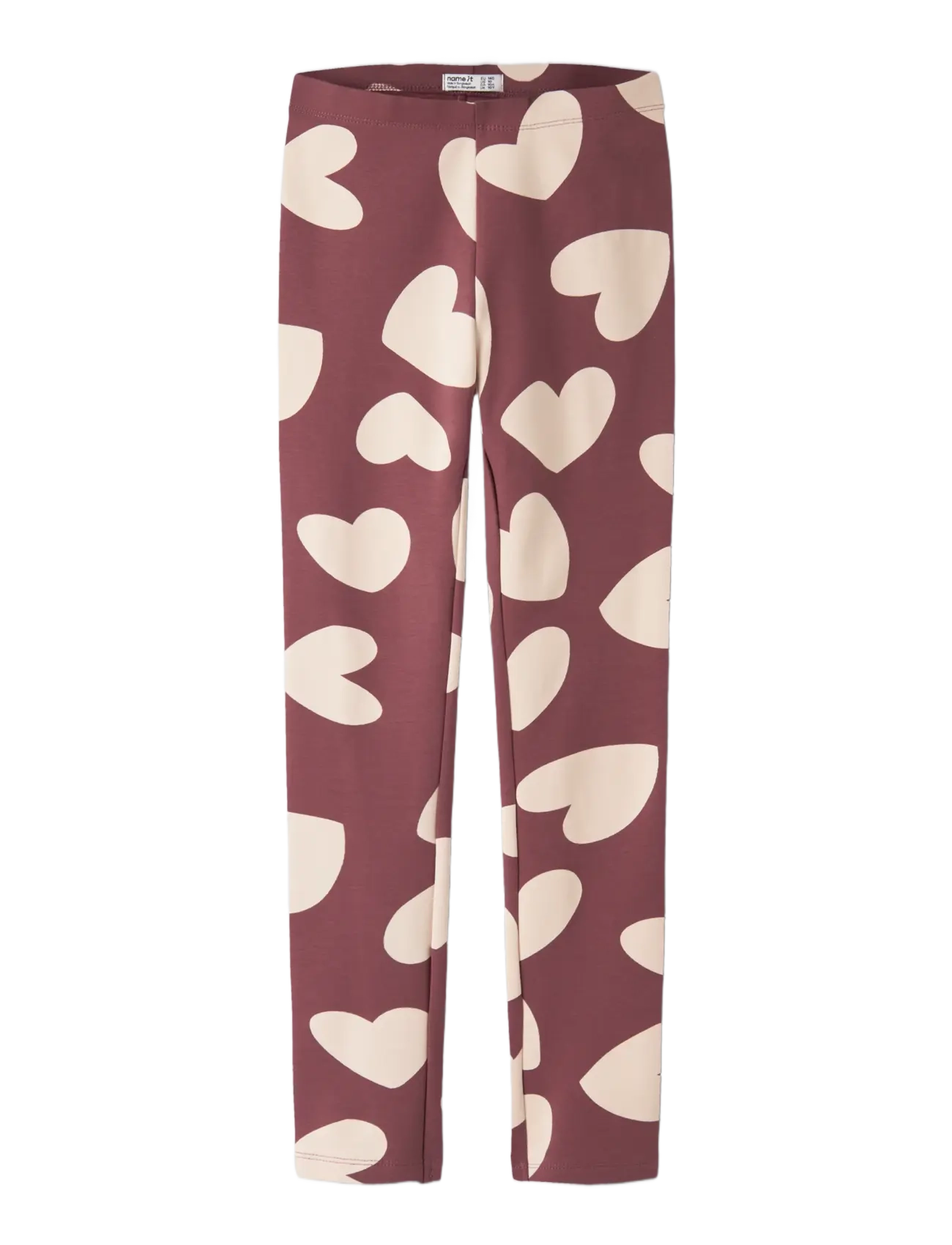 name it - NKFDAVINA AOP SWE LEGGING BRU NOOS - retuusid - wild ginger - 2