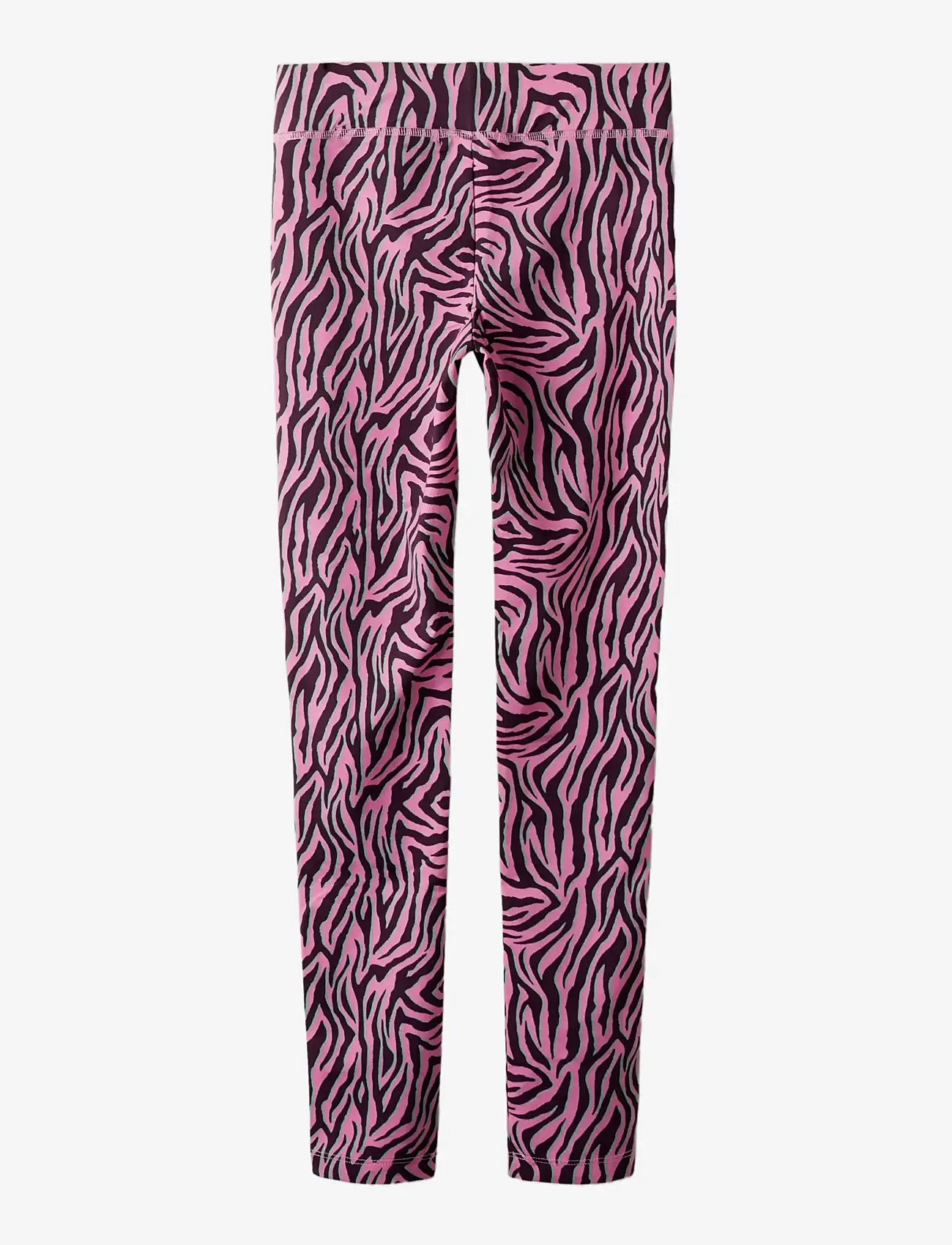 name it - NKFBRITTA SLIM LEGGING PB - retuusid - blackberry wine - 2