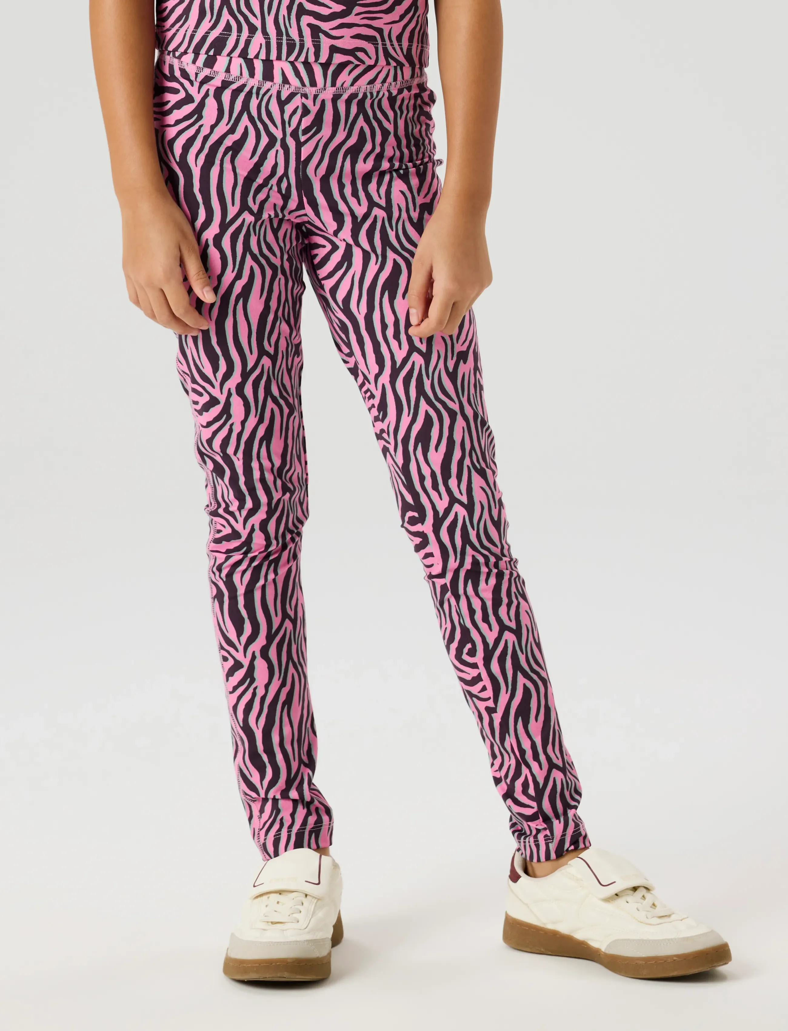 name it - NKFBRITTA SLIM LEGGING PB - timpės - blackberry wine - 5
