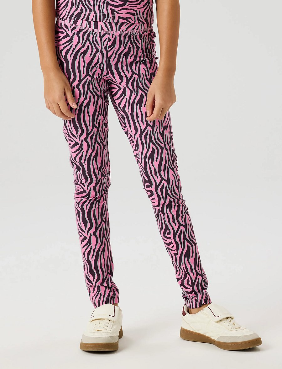 name it - NKFBRITTA SLIM LEGGING PB - leggings - blackberry wine - 5