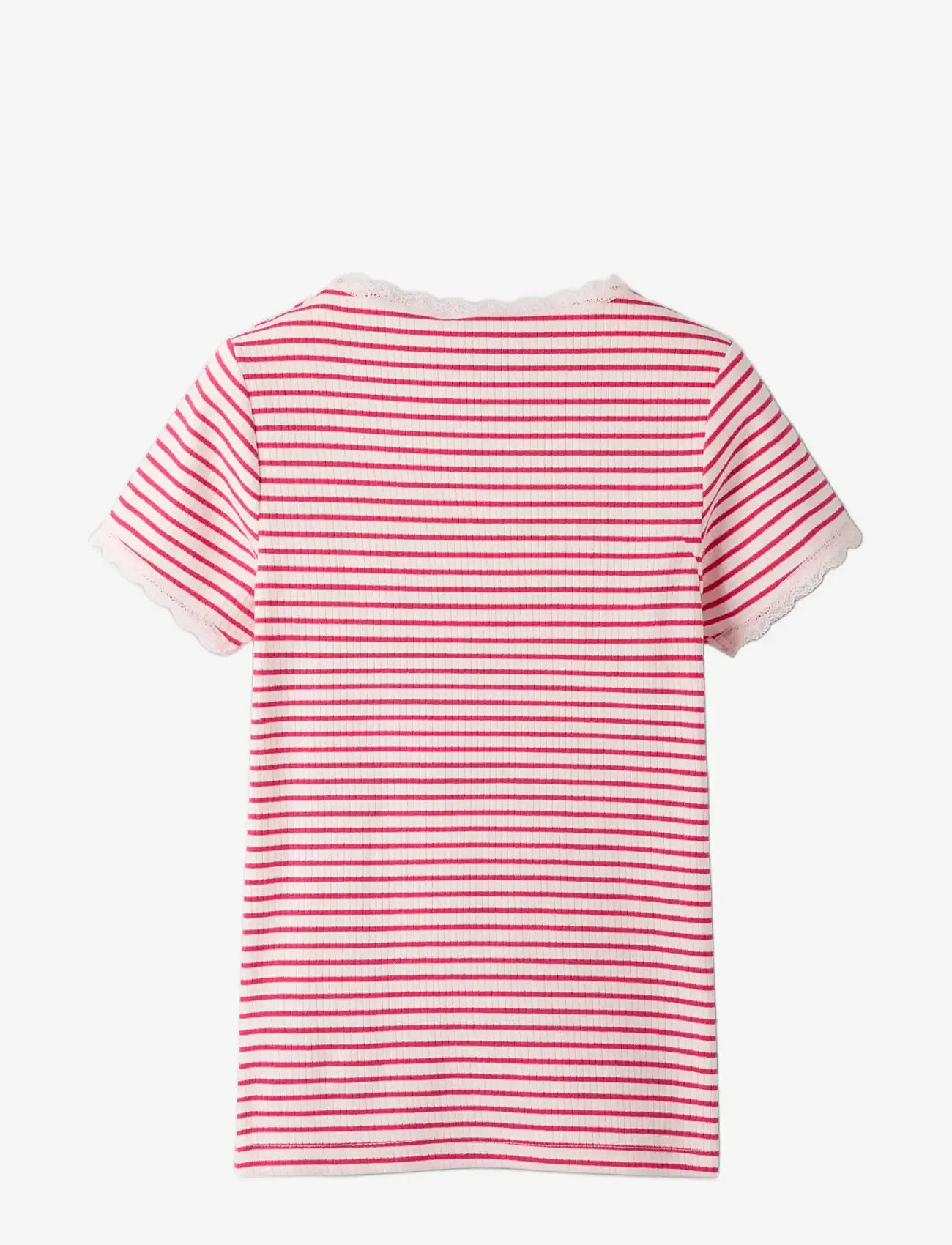 name it - NKFFENSINA SS SLIM TOP PB - kortærmede t-shirts - love potion - 1